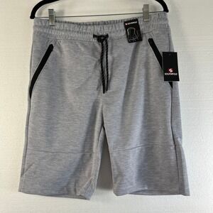 Southpole Knit Shorts Mens Gray Small Activewear Casual‎ Athletic Gym Workout